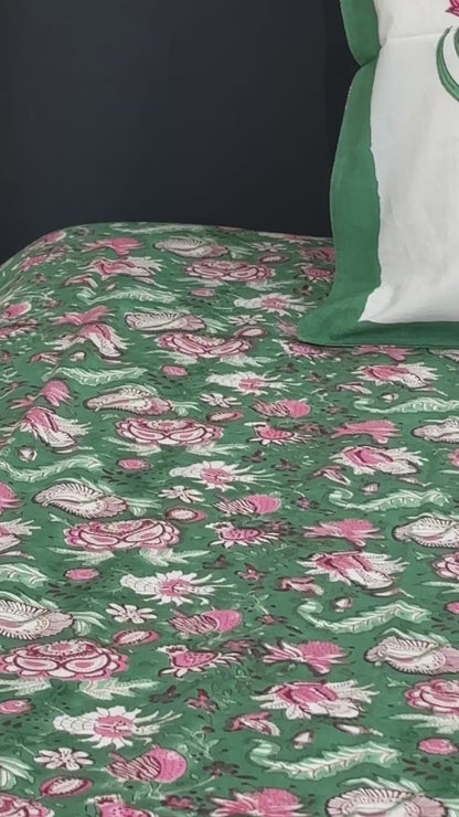 Floral Retreat Bedsheet