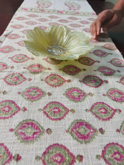 Clay Pink Table Runner