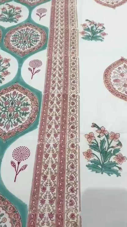 Floral Maze Bedsheet