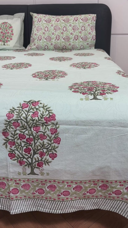 Anar Phool Bedsheet