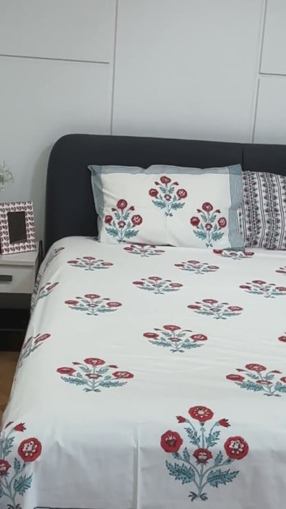 Gulmohar Bedsheet