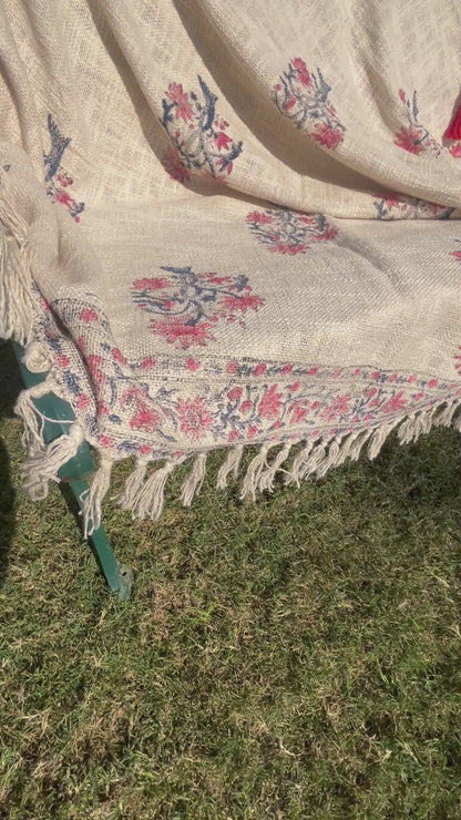 Floral Harmony Throws